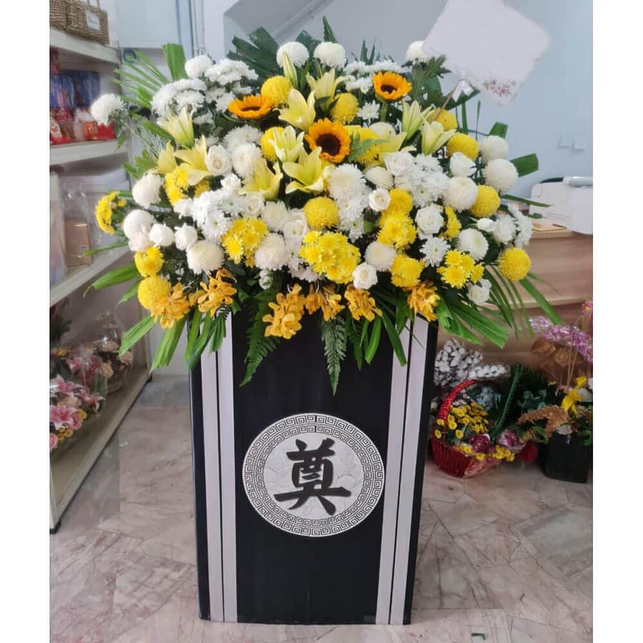 Beauty Garden Condolences Flower Stand (8)